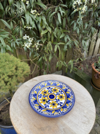 Portugees Tapasbordje Kleurrijk | Handgemaakt Keramiek Ø 19 cm
