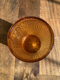 Waterglas amber (Diamond - bicos) / Vista Alegre