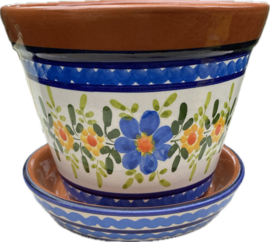 Bloempot met schotel (klein)