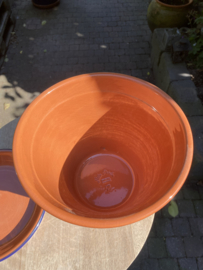 Bloempot met schotel (medium)