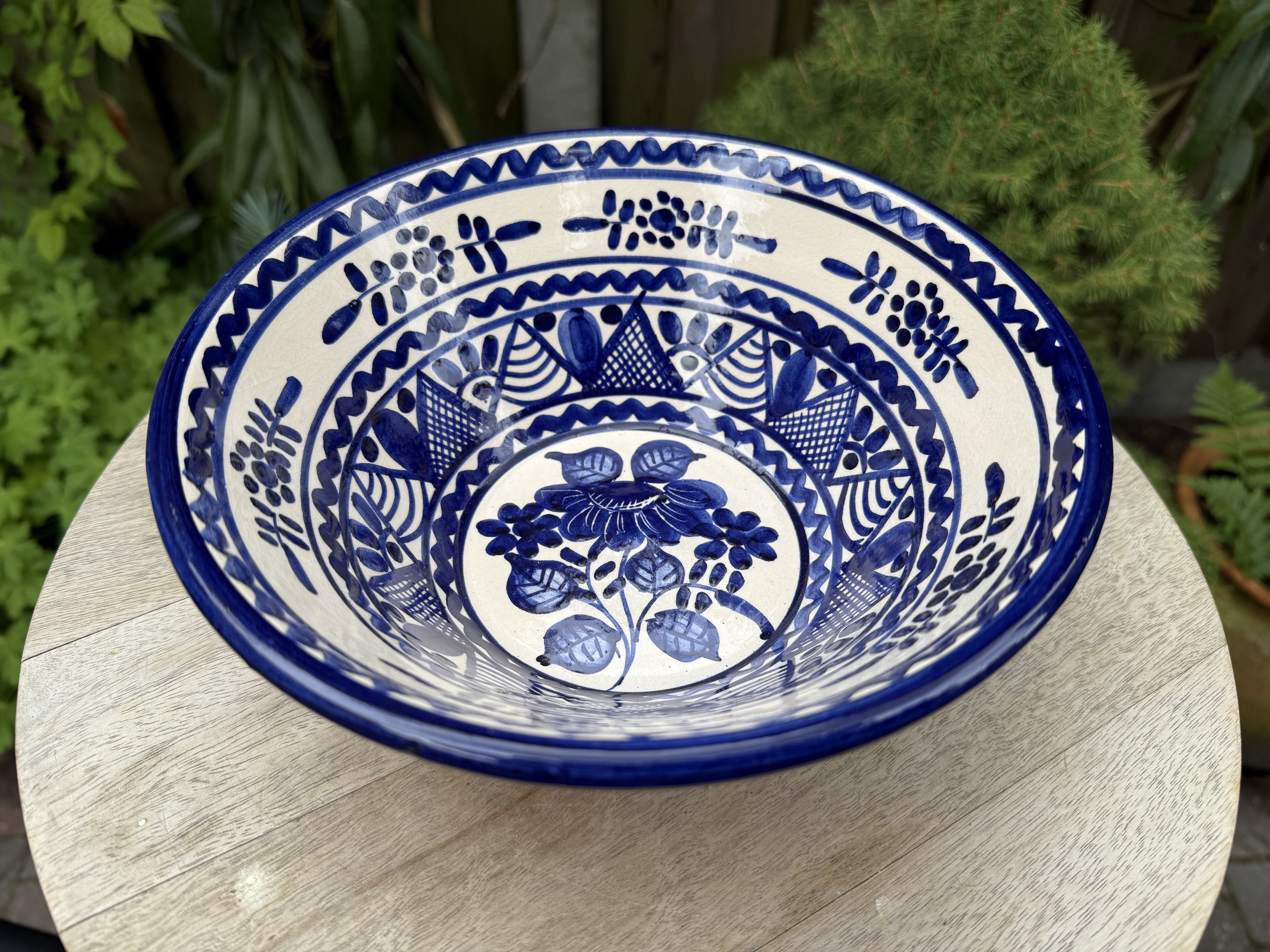 Ronde diepe schaal medium Ø22x8cm (p.a4)