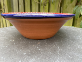 Ronde diepe schaal medium Ø22x8cm (pa4)