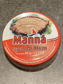 5 x Tonijnpaté Manná / Paté de atum (65gr x 5)