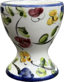 Portugese Eierdop Coimbra | Handbeschilderd Steengoed | Ø 5,4 cm