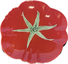 Bord rood Ø21cm tomaten collectie Bordallo Pinheiro (BP-29006)