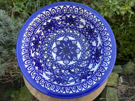 Ronde diepe schaal groot Ø31x9cm (ps9)