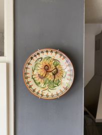 Bord met zonnebloemen Ø24cm (jc-p4)