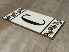 Keramische tegel Porto / letter C (15x7,5cm)
