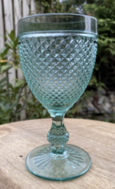 Wijnglas M turquoise blauw (Diamond - bicos) / Vista Alegre