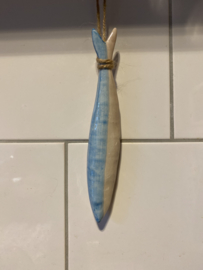 Keramische sardine Arroios 17x3,5cm