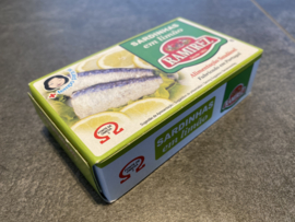 Portugese sardines in sojaolie met citroen Ramirez 120gr