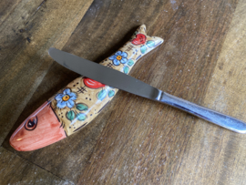 Keramische sardine Odete 18x4cm