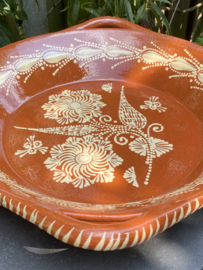 Ronde schaal met handgrepen Ø40x7cm
