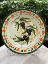 Bord met olijven Ø24cm (jc-p4)