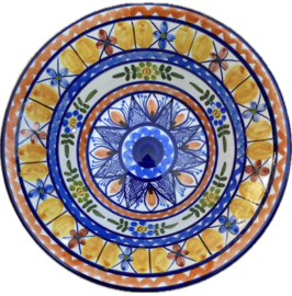 Ronde diepe schaal medium Ø22x8cm (pa4)