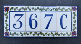Keramische tegel Lisboa / letter C (15x7,5cm)