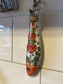 Keramische sardine Amália 18x4cm