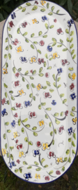 Platte serveerschaal ovaal 38x16cm / Coimbra(R.794)