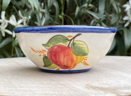 Ronde kom Appels Ø13x5cm (jc-tm.g)