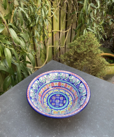 Ronde diepe schaal medium Ø23x8cm (pa4)