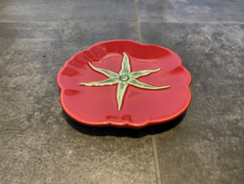 Bord rood Ø15cm tomaten collectie Bordallo Pinheiro (R-29007)