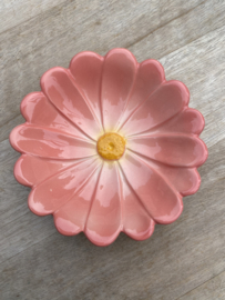 Reliëf bloem schaaltje Ø12,5x3cm / Spaanse Margriet (R.59)