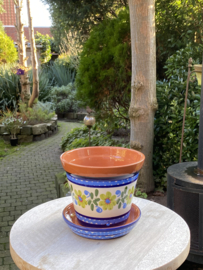 Bloempot met schotel (klein)