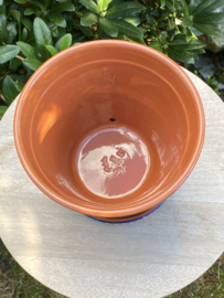 Bloempot met schotel (medium)