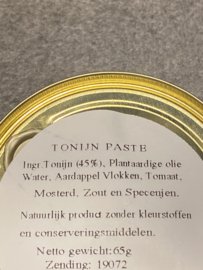 5 x Tonijnpaté / Paté de atum (65gr x 5)