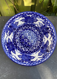 Ronde diepe schaal medium Ø22x8cm (pa4)