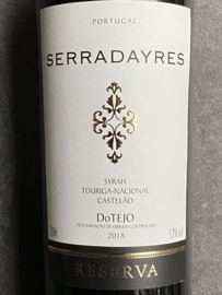 Serradayres Reserva 2018  / rode wijn