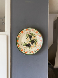 Bord met olijven Ø24cm (jc-p4)