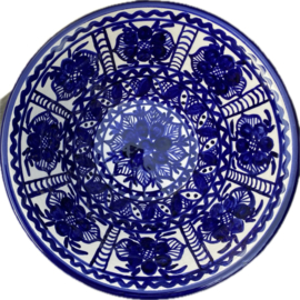 Ronde diepe schaal medium Ø23x8cm (pa4)
