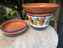 Bloempot met schotel (medium)