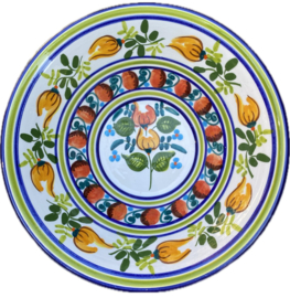 Ronde diepe schaal medium Ø22x8cm (pa4)