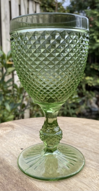 Wijnglas L groen (Diamond - bicos) / Vista Alegre