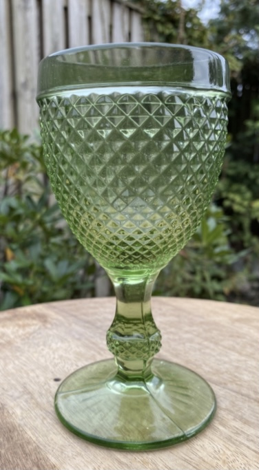 Wijnglas M groen (Diamond - bicos) / Vista Alegre