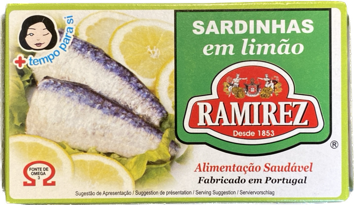 Sardines met citroen / Sardinhas em limão (120gr)