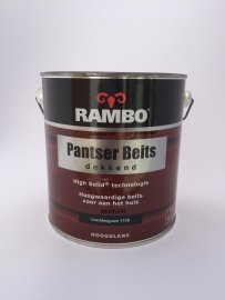RAMBO Pantser Beits Dekkend - GRACHTENGROEN 1128 - 2,5 Liter