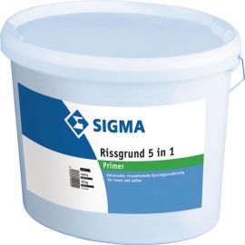 SIGMA Rissgrund 5 in 1 - WIT - 10 Liter