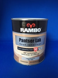Rambo Pantserlak Hout Interieur BF 10 - LICHT GRIJS 5015 - RAL 7035 - 750 ml  