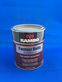 RAMBO Pantser Beits Dekkend - GRIFFELGRIJS 1112 - 750 ml