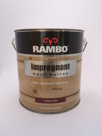 RAMBO Impregnant hout buiten - TEAKHOUT 1204 - 2,5 Liter