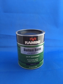 RAMBO Buitenbeits Dekkend - DIEPBLAUW 1133 - 750 ml