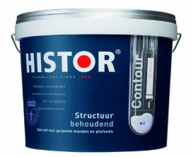 Histor - CONTOUR / STRUCTUUR BEHOUDEND - LICHTE KLEUREN - 10 liter