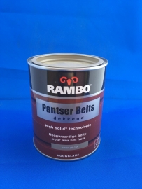 RAMBO Pantser Beits Dekkend - LEISTEEN GRIJS 1124 - 750 ml