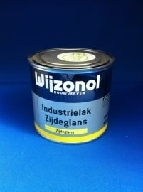 Wijzonol Industrielak Zijdeglans - WIT EN LICHTE KLEUREN - 500 ml