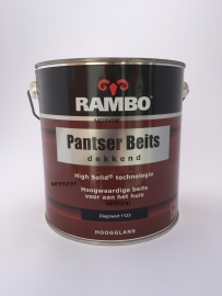 RAMBO Pantser Beits Dekkend - DIEPZWART 1123 - 2,5 Liter