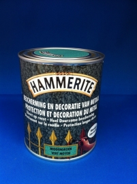 Hammerite Middengroen Hamerslag Lak - 750 ml