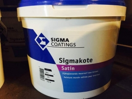 SIGMA SIGMAKOTE SATIN - WIT - 10 LITER